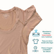 T-shirt anti-transpirant Femme (chandail de dessous)